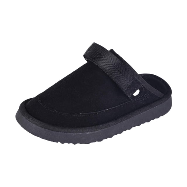 lionlar Clogs Slippers Adults PU Suede Leather Thick Soled Autumn Home Clog Slippers 41