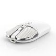 thumbnail image 1 of TFixol Silent UV-Coated Wireless Mouse T600 with 2.4G+Bluetooth, Rechargeable 500mAh Battery, Precise DPI Adjustment, and One-Click Desktop Function - White, 1 of 7