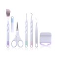 thumbnail image 1 of 1 Set Vinyl Weeding Set Non-slip Comfortable Grip ABS Scissors Scraper Spatula Craft Vinyl Tools Handicraft Accessories, 1 of 10