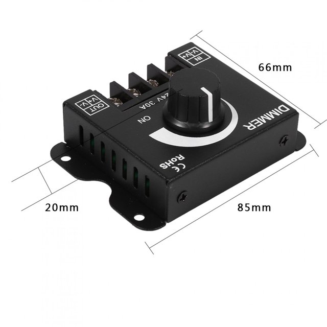 FLAMEEN Contrôleur de Bande Led, Variateur de Bande Led à Interrupteur, pour Patio Maison