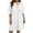 310#White, variant on Heisall Women Plus Size Shirt Dress Button Down Blouse Dresses Summer Short Sleeve Casual Loose Oversized Midi Dress