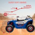 thumbnail image 4 of Royalbelle Bleu 24V Voiture Électrique avec Télécommande, UTV Tout-Terrain, 4 of 7