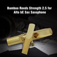 thumbnail image 3 of LADE 10Pcs Roseaux de Bambou Force 2.5 pour Alto Être Saxophone Accessoire de Remplacement, 3 of 14