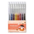 thumbnail image 1 of ZTTD Glitter Gel Pens, 8 Colors Glitter Pens for Adult Coloring Books, Journaling, Drawing, Scrapbooking and DIY Crafts, Retractable Gel Ink Pens for Art and Work, 1 of 8