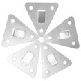 thumbnail image 3 of 5Pcs Fire Extinguisher Holder Wall Mount Silver Metal for Office Safety, 3 of 8