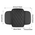 thumbnail image 3 of Yhmxh Car Accessories Motorcycle Accessories Car Armrest Protector Car Leather Armrest Armrest Pillow With Side Organizer Bag Suitable For Most Car Accessories Auto Armrest Cover, 3 of 8