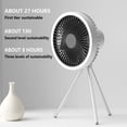 thumbnail image 2 of Birdeem Outdoor Tripod Fan Multifunctional Camping Office Desktop Night Light Fan, 2 of 10