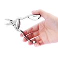 thumbnail image 2 of Fyydes Pedicure Tool, Cuticle Nipper,New Barrel Spring Stainless Steel Toe Finger Cuticle Nipper Manicure Clipper Chiropody Cutter, 2 of 7