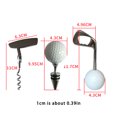 thumbnail image 4 of Maytalsory 3pcs Wine Opener Set Bottle Golf Shaped Beer Zinc Labor-Saving Openers Multifunctional Kitchen Parties, 4 of 6