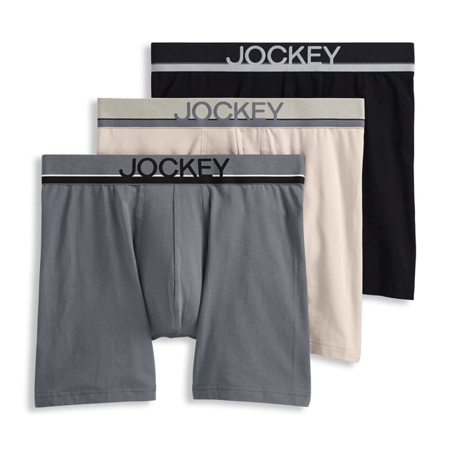 Jockey Caleçon Boxeur pour Hommes True Style 6 Po - Lot de 3