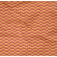 thumbnail image 5 of oneOone Organic Cotton Poplin Twill Fabric Triangle Geometric Printed Craft Fabric BTY 42 Inch Wide, 5 of 5