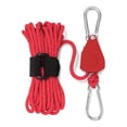 thumbnail image 1 of Graflsoa Adjustable Outdoor Tent Pulley System - Heavy-Duty Reflective Wind Rope with Metal Lift Pulley for Canopy and Tarp, Multiple Colors and Sizes Available., 1 of 7