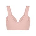 thumbnail image 4 of RKSTN Bras for Women Front Closure Plus Size Full Coverage Bra Solid Color V Neck Underwire One-Piece Everyday Underwear, 4 of 9