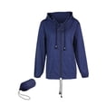 thumbnail image 1 of Nituyy Manteau de Pluie Compressible Coupe-Vent à Capuche avec Cordon de Serrage Ajustable, 1 of 9