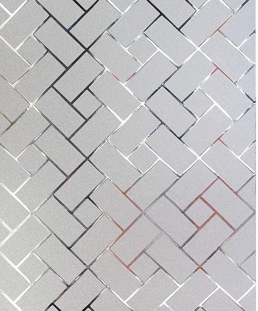 Privacy Window Film Static Cling Pattern Glass Decorated Film Frosted Glass Film Anti-UV Window