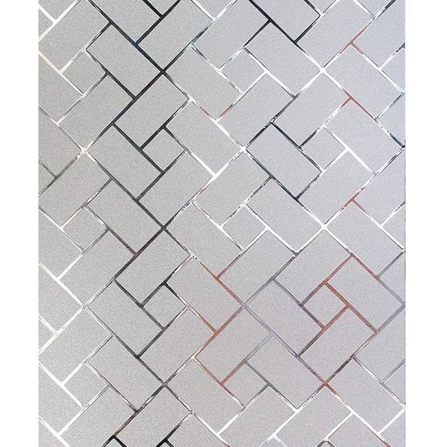 Privacy Window Film Static Cling Pattern Glass Decorated Film Frosted Glass Film Anti-UV Window