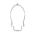 thumbnail image 1 of Redempat Loose Lampshade For Standing Lamp Durable Easy Installation Eco-friendly Glass Crystal Light Shade silver, 1 of 6