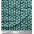 thumbnail image 3 of Soimoi Poly Georgette Fabric Artistic Floral Print Sewing Fabric Yard 52 Inch Wide, 3 of 3