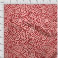 thumbnail image 4 of oneOone Polyester Spandex Red Fabric Japanese Sewing Craft Projects Fabric Prints By Yard 56 Inch Wide, 4 of 4