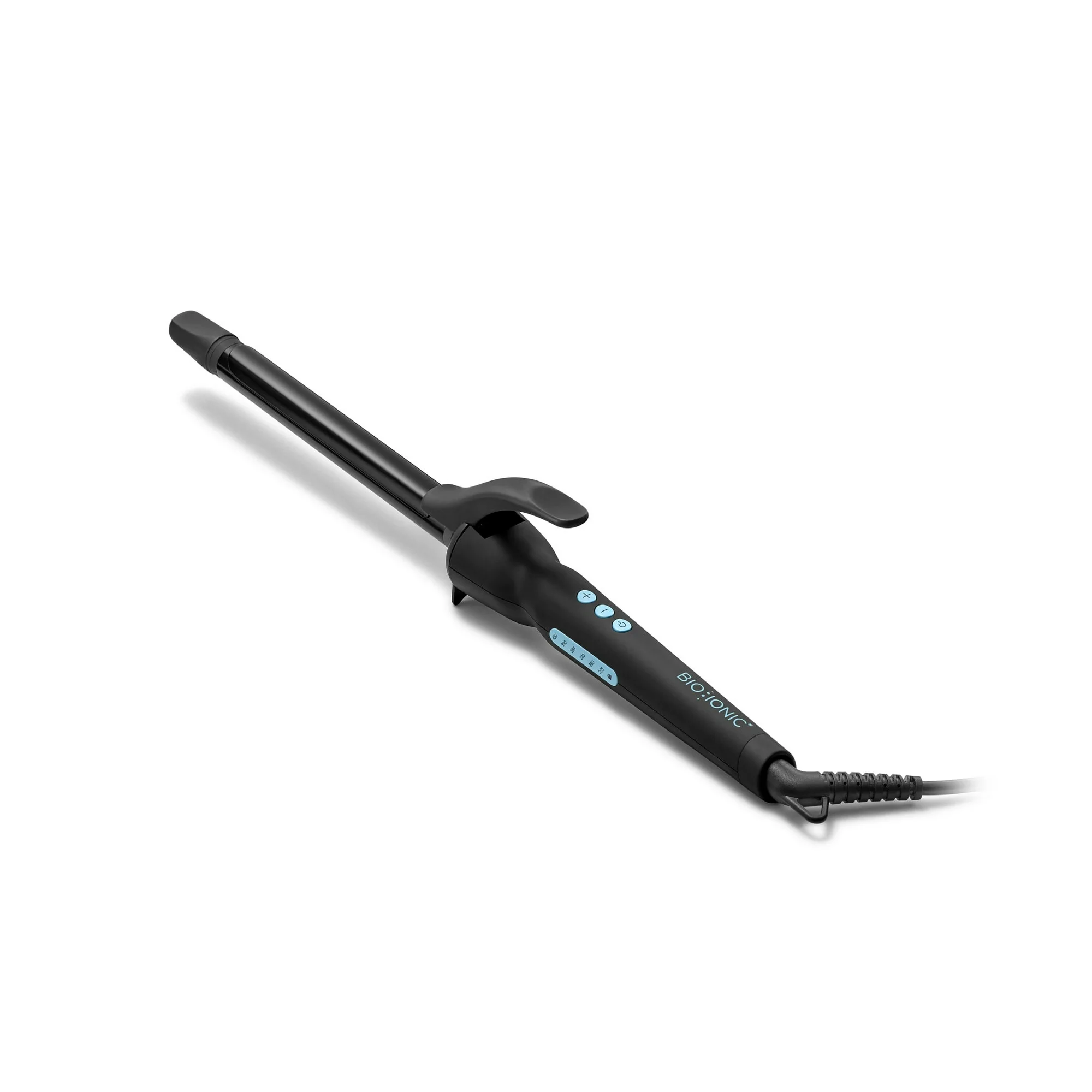 Refurbished Bio Ionic Z-FGTST-CL-0.75 Long Barrel Styler, 0.75" Curling Iron, Curling Wand, Adjustable Heat Hair Curler