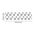 thumbnail image 3 of weibbin Cooling Towel Football Pattern 31.5x11.8in Instant Chill Microfiber For Gym Workout Running Yoga White, 3 of 6