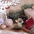 thumbnail image 4 of Simulation Mini Sika Deer Lying Deer Decoration Creative Simulation Sika Deer Model, 4 of 5