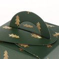 thumbnail image 3 of GUOOL Merry Party Favor Gift Sweets Carrier candy pockets Portable Boxes, Package Green Xmas Tree, 3 of 9