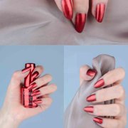 FcBaudy Nail Polish, Gifts for Women Non-Peelable Long Lasting Finger Concubine Mirror Nail Polish 8ml Makeup brush