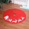 thumbnail image 4 of Labymos 40 Inch Christmas Tree Skirt Reusable Xmas Tree Skirt for Christmas Decorations Happy Thanksgiving, 4 of 7