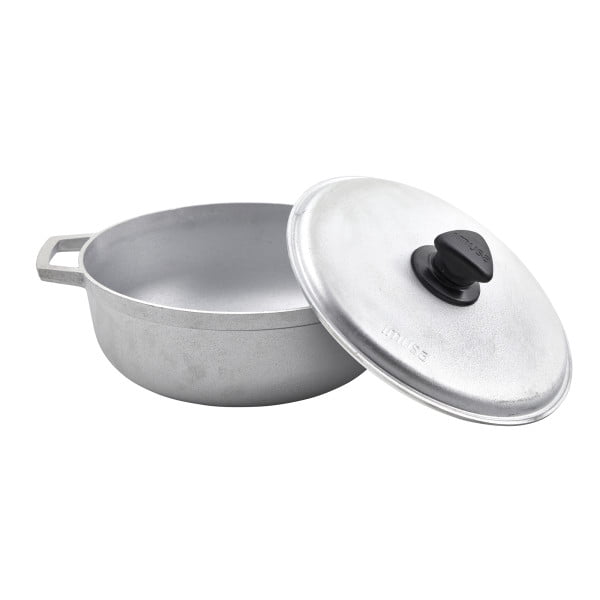 Imusa 26CM Cast Aluminum Natural Caldero