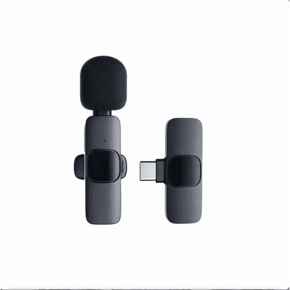 K9 Wireless Microphone 2 in 1 Professional Lavalier 2.4GHz Vlog Mini Wireless Microphone for Mobile Phone K9 1 microphone-Type C