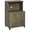 Grey, variant on HOMCOM Microwave Cart on Wheels Utility Trolley Storage Sideboard, Grey