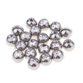 thumbnail image 1 of Yinanstore 20 Pcs Boules de Remplacement en Acier Inoxydable pour Perçage avec Strass - 1.2 x 3mm, 1 of 8