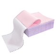thumbnail image 1 of FirstZi 9-1/2 x 11 Inches NCR Continuous Feed Computer Paper 2-Ply, 1000 Count Carbonless Copy Paper for Dot Matrix Printers, 2-Part 500 Sets, Margin Perforated, White/Pink, 1 of 4