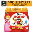 thumbnail image 1 of iÖGO nanö Drinkable Yogurt, Strawberry-Banana, Lactose-Free , Yogurt Drink , 1%, 1 of 8