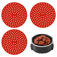 thumbnail image 1 of Reusable Silicone Air Fryer Liners 3 Pack, Easy Clean Air Fryer Accessories, Non Stick, AirFryer Accessory, 1 of 5