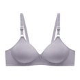 thumbnail image 1 of Timegard Bras for Women No Underwire Adjustable Strap Print Full Support Comfortable Everyday Bralette, 1 of 3