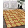 thumbnail image 3 of Ahgly Company Tapis Rectangulaire Lavable en Machine Intérieur Transitionnel Orange Rouge Orange, 2 Pieds x 5 Pieds, 3 of 7