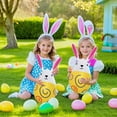 thumbnail image 3 of Aufmer 2 Pcs Easter Inflatable Egg Decor, Colorful Courtyard Decoration for Holiday Festivities, Perfect Easter Toy and Party Supply, 3 of 6