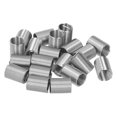 thumbnail image 3 of Thread Repair Spiral Circle Socket Thread Sheath Thread Inserts Tool 20Pcs Thread Repair M14 X 1.25 Spiral Circle Insert Reducer Nut Threaded Expand Socket Set2.5D, 3 of 8