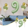 thumbnail image 1 of Set Aluminum Film Digital Scene Decoration Holiday Decoration Birthday Party, 1 of 7
