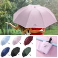 thumbnail image 1 of Summer Savings Clearance! Gspmoly Automatic Three Fold Eight Umbrella with Glue for Sun Protection and Protection. Folding Sun Umbrella and Umbrella Summer Savings Clearance, 1 of 1