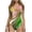 #0422-Multi-color, variant on Pounoo One Piece Swimsuit for Women Floral Print Swimsuit Scoop Neck High Cut Swimsuit Quick Dry Beach Casual Outfits Gift