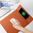 thumbnail image 4 of 15W fast charging office small computer folding mouse pad multifunction wireless charging stand mouse pad, 4 of 6