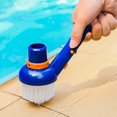 thumbnail image 2 of Portable Compact Plastic Handheld Brush Practical Swimming Pool Bottom Brush for Bathtub, 2 of 10