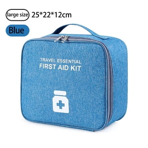 Empty First Aid Bags, Travel Medicine Bag, Medical Supplies Organizer Bag, Portable Kit for Traveling, Car, Home, Camping, Office, Hiking, Outdoor