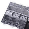 thumbnail image 3 of 12 Compartment Jewelry Box Empty Nail Art Tips Bead Decoration Jewelry Storage Box Holder Box Earring Tool Container, 3 of 5