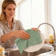 thumbnail image 5 of WMQPNNS Made in Canada Microfiber Cleaning Cloths Roll 20 Pack Dry/Wet Use Cartoon Dish Towels Reusable Paper Towels Tear Cloth Absorbent & Fast Drying for Wash Cloths Kitchen Cleaning, 5 of 5