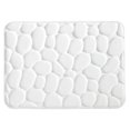 thumbnail image 2 of Super Water Absorbent Memory Foam Bath Mat Cobblestone Bathroom Rugs Machine Washable Bath Rugs 16 x 24 inch, 2 of 10