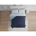 thumbnail image 4 of Bco Home 5 Piece Cooling Bedding Set Navy Full, 4 of 8